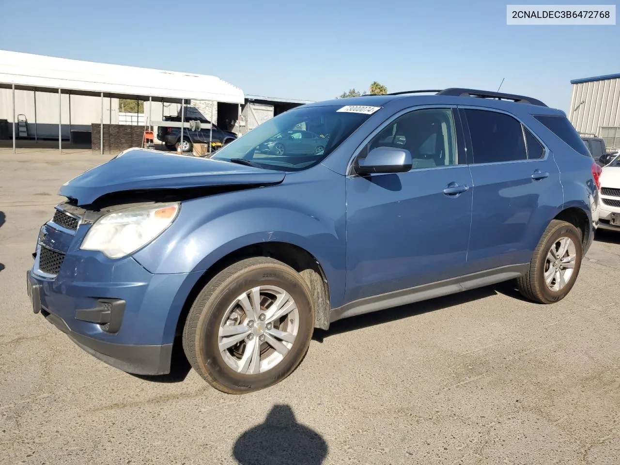 2CNALDEC3B6472768 2011 Chevrolet Equinox Lt