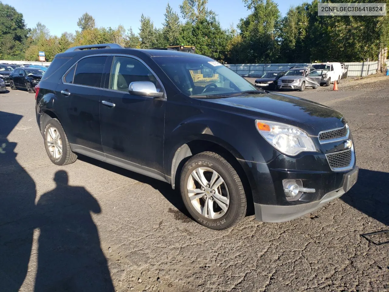 2CNFLGEC3B6418524 2011 Chevrolet Equinox Ltz