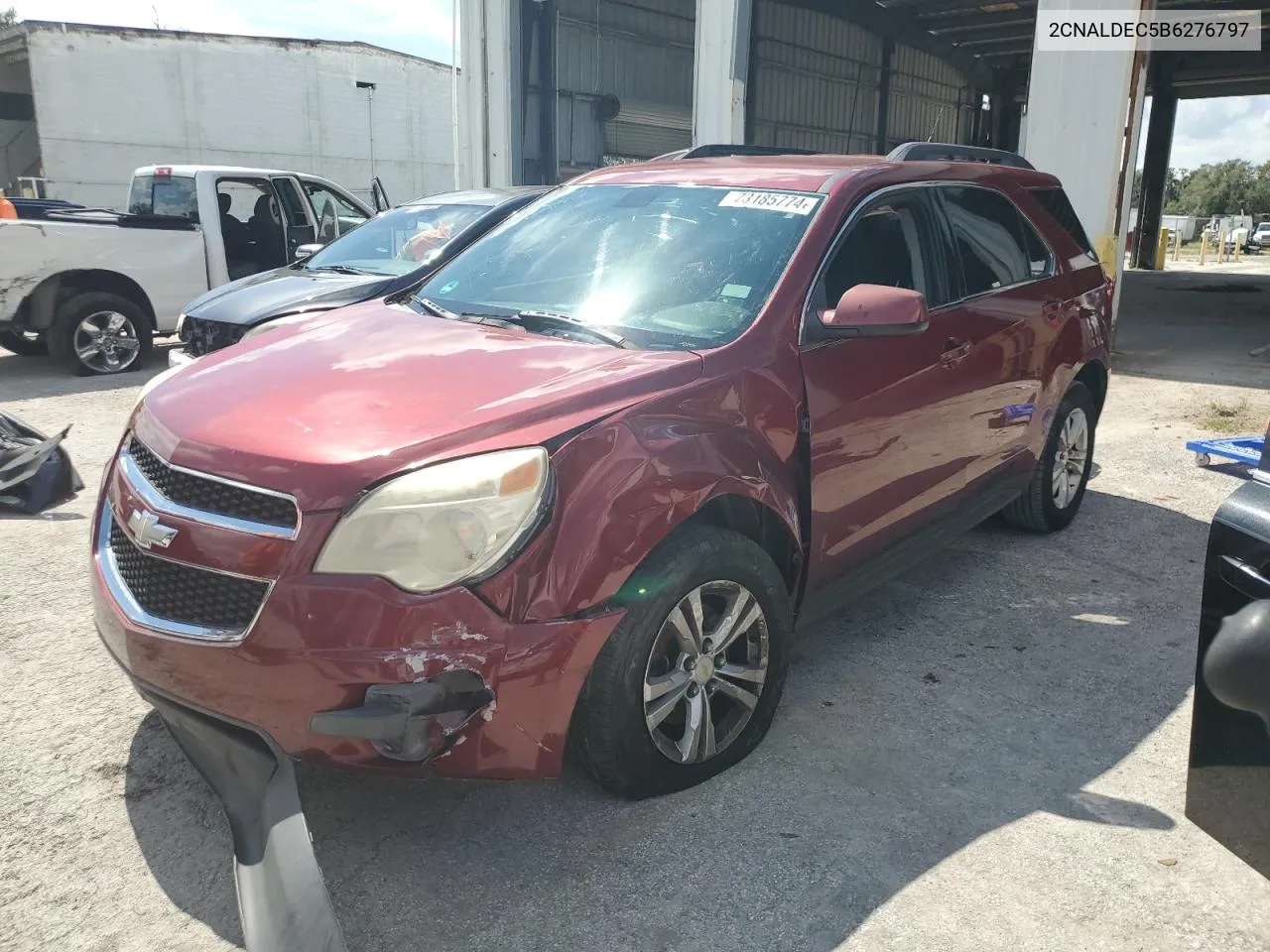 2011 Chevrolet Equinox Lt VIN: 2CNALDEC5B6276797 Lot: 73185774