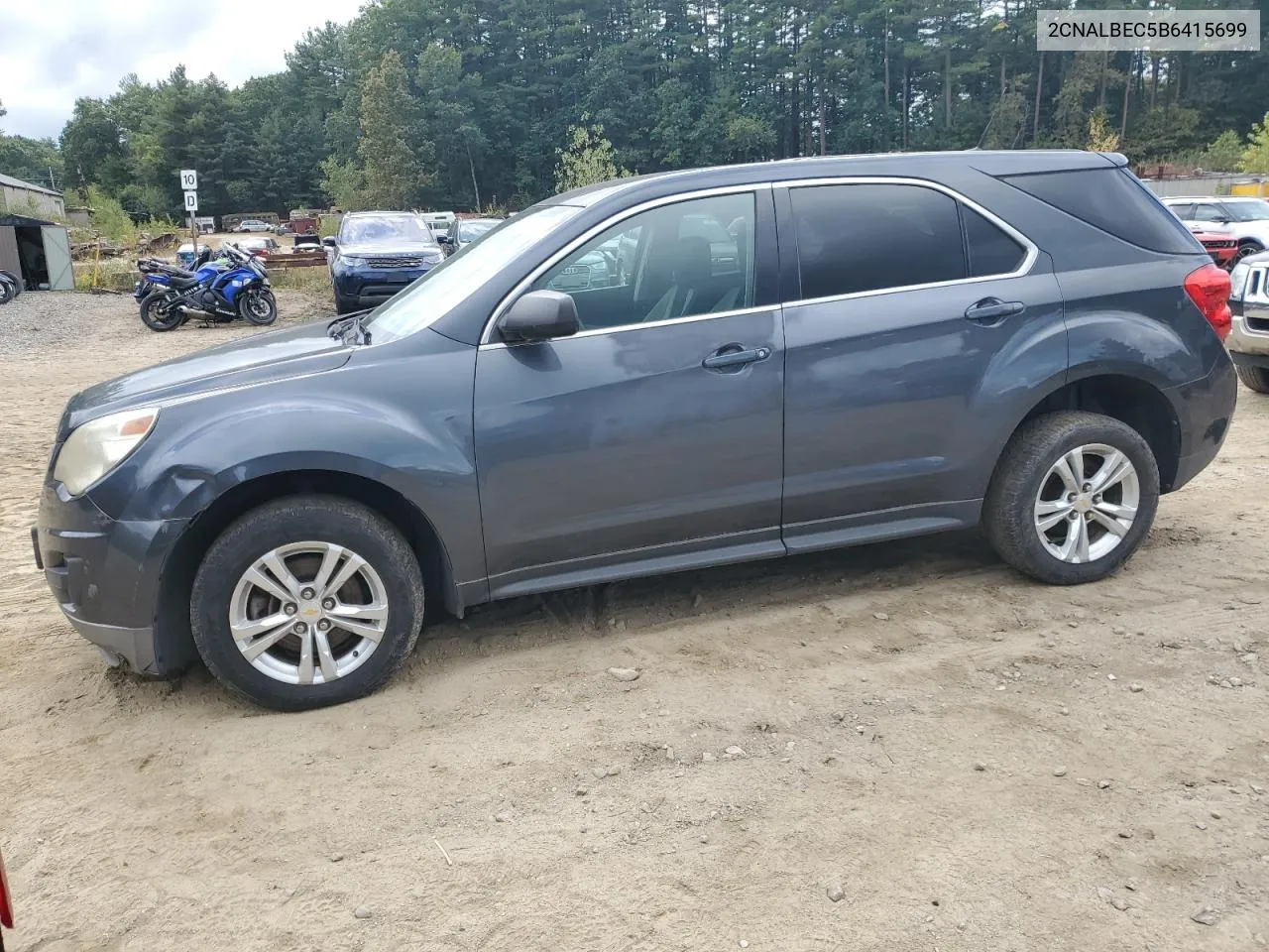 2011 Chevrolet Equinox Ls VIN: 2CNALBEC5B6415699 Lot: 73235624