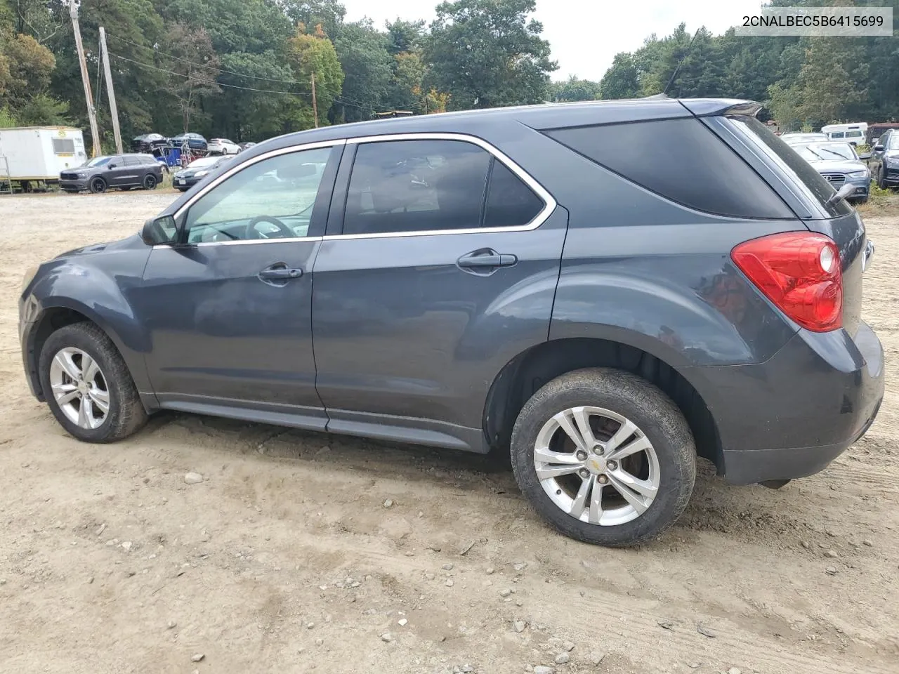 2CNALBEC5B6415699 2011 Chevrolet Equinox Ls