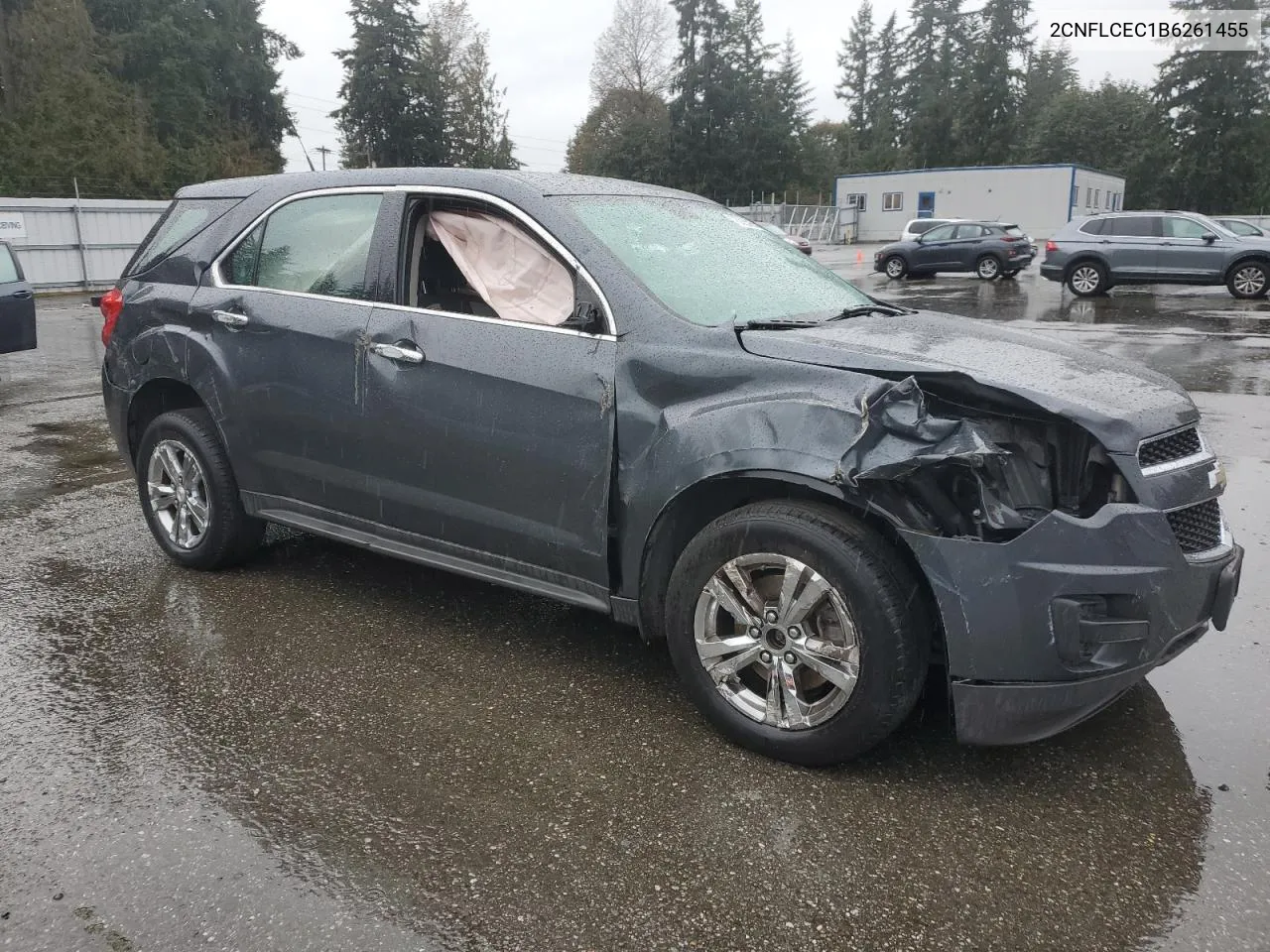 2011 Chevrolet Equinox Ls VIN: 2CNFLCEC1B6261455 Lot: 73235954