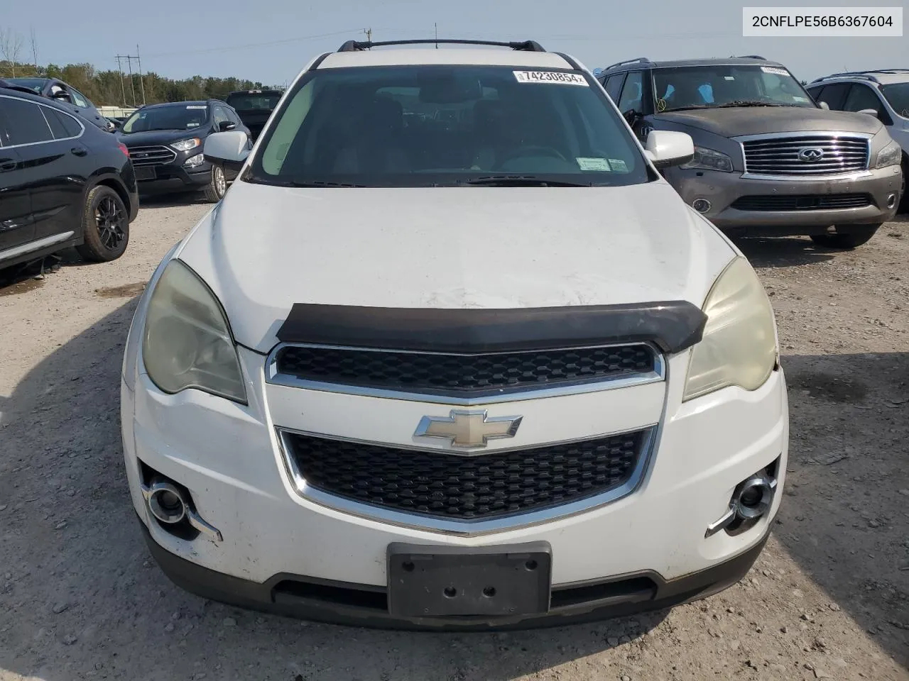 2011 Chevrolet Equinox Lt VIN: 2CNFLPE56B6367604 Lot: 74230854