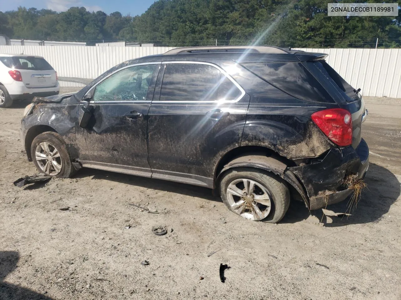 2011 Chevrolet Equinox Lt VIN: 2GNALDEC0B1189981 Lot: 74375124