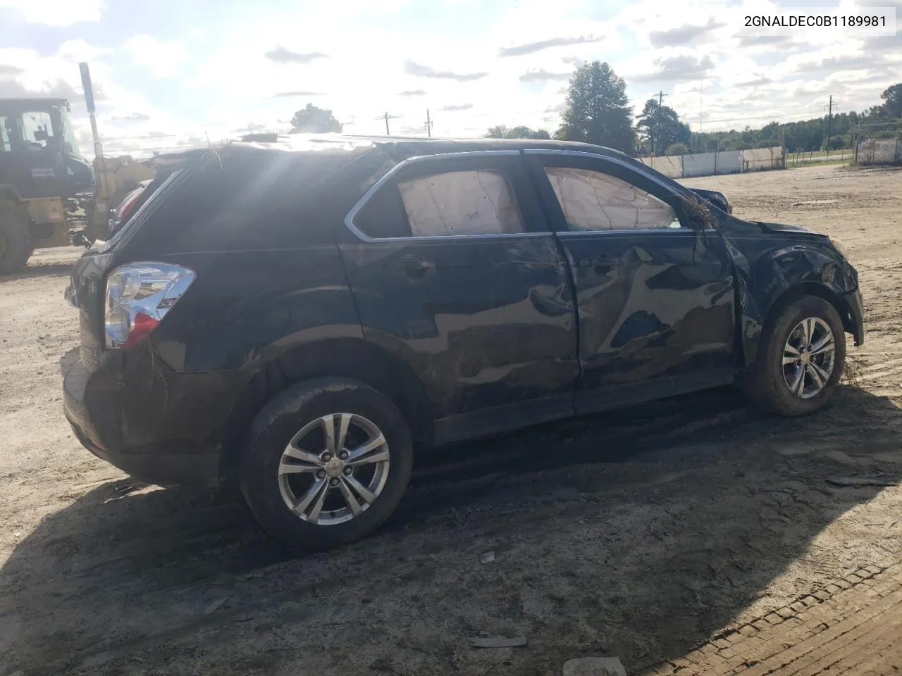 2011 Chevrolet Equinox Lt VIN: 2GNALDEC0B1189981 Lot: 74375124