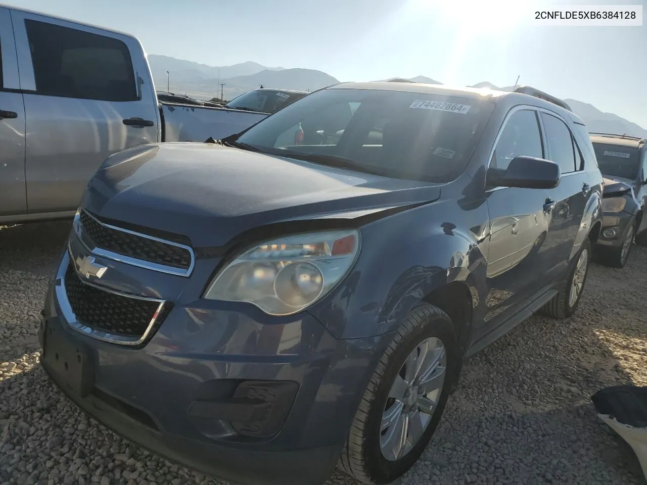 2011 Chevrolet Equinox Lt VIN: 2CNFLDE5XB6384128 Lot: 74482864