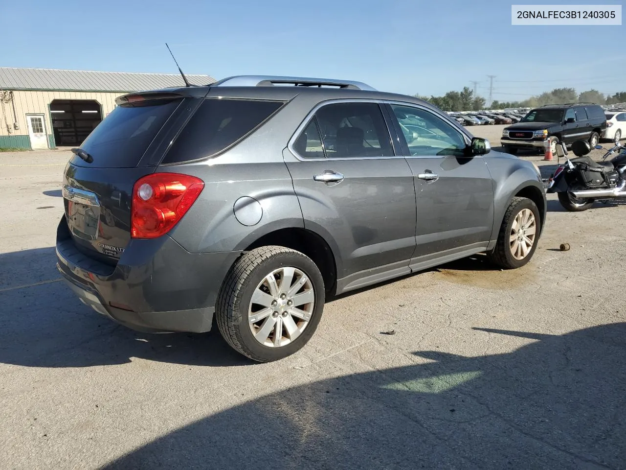 2011 Chevrolet Equinox Ltz VIN: 2GNALFEC3B1240305 Lot: 74513294