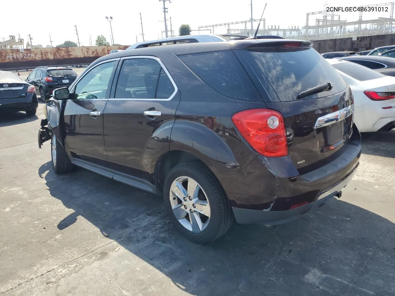 2CNFLGEC4B6391012 2011 Chevrolet Equinox Ltz