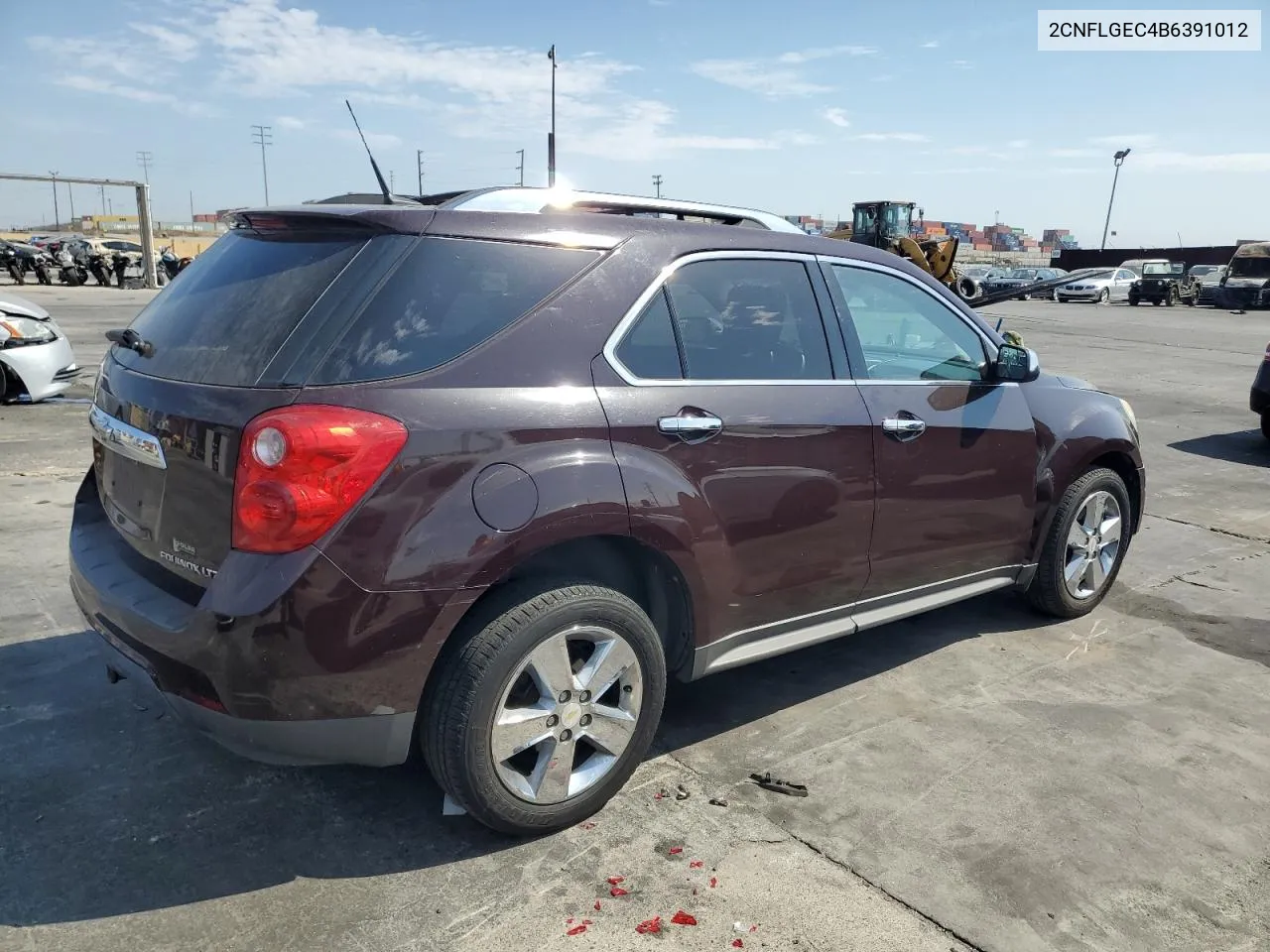 2011 Chevrolet Equinox Ltz VIN: 2CNFLGEC4B6391012 Lot: 74610464