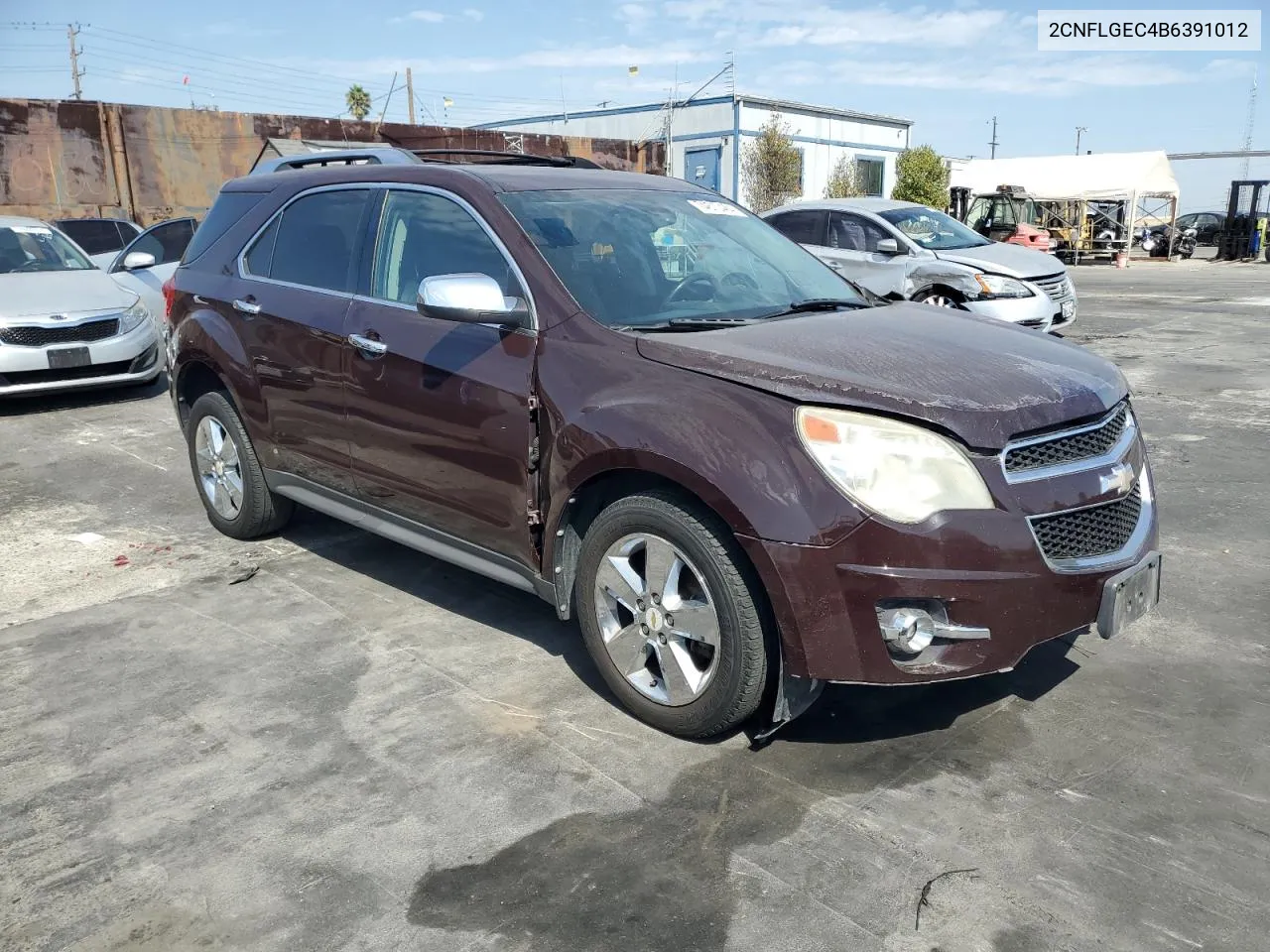 2CNFLGEC4B6391012 2011 Chevrolet Equinox Ltz