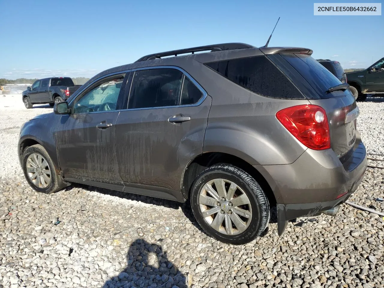 2011 Chevrolet Equinox Lt VIN: 2CNFLEE50B6432662 Lot: 74993894