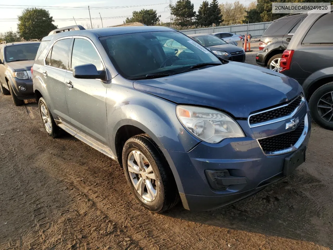 2011 Chevrolet Equinox Lt VIN: 2CNALDEC4B6249820 Lot: 75539904