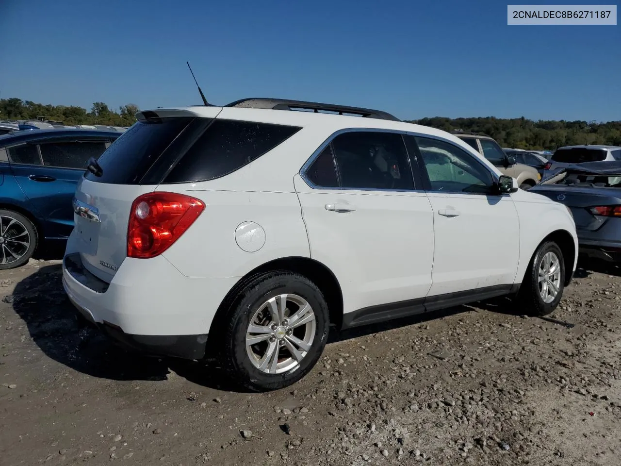 2011 Chevrolet Equinox Lt VIN: 2CNALDEC8B6271187 Lot: 75545704