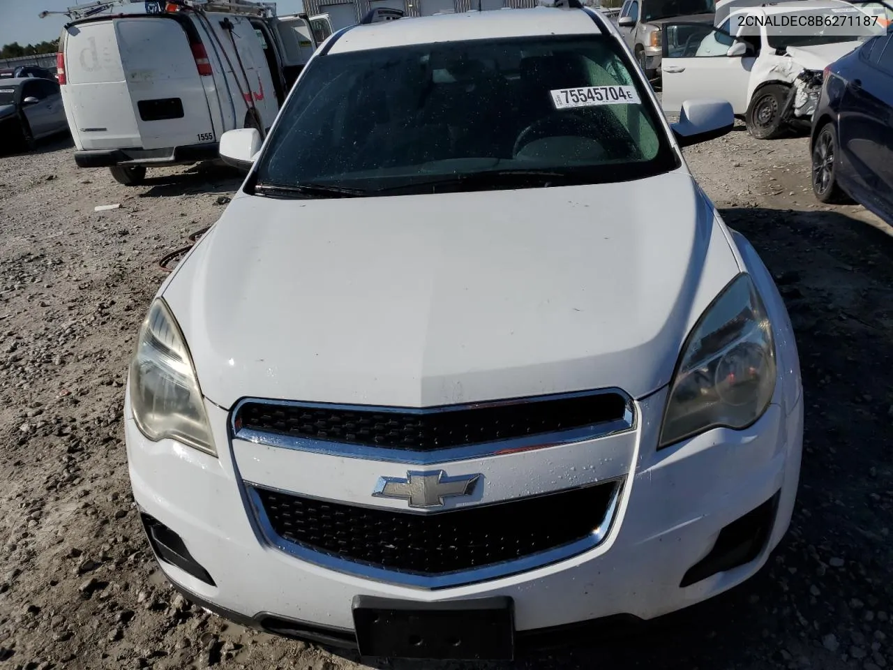 2011 Chevrolet Equinox Lt VIN: 2CNALDEC8B6271187 Lot: 75545704