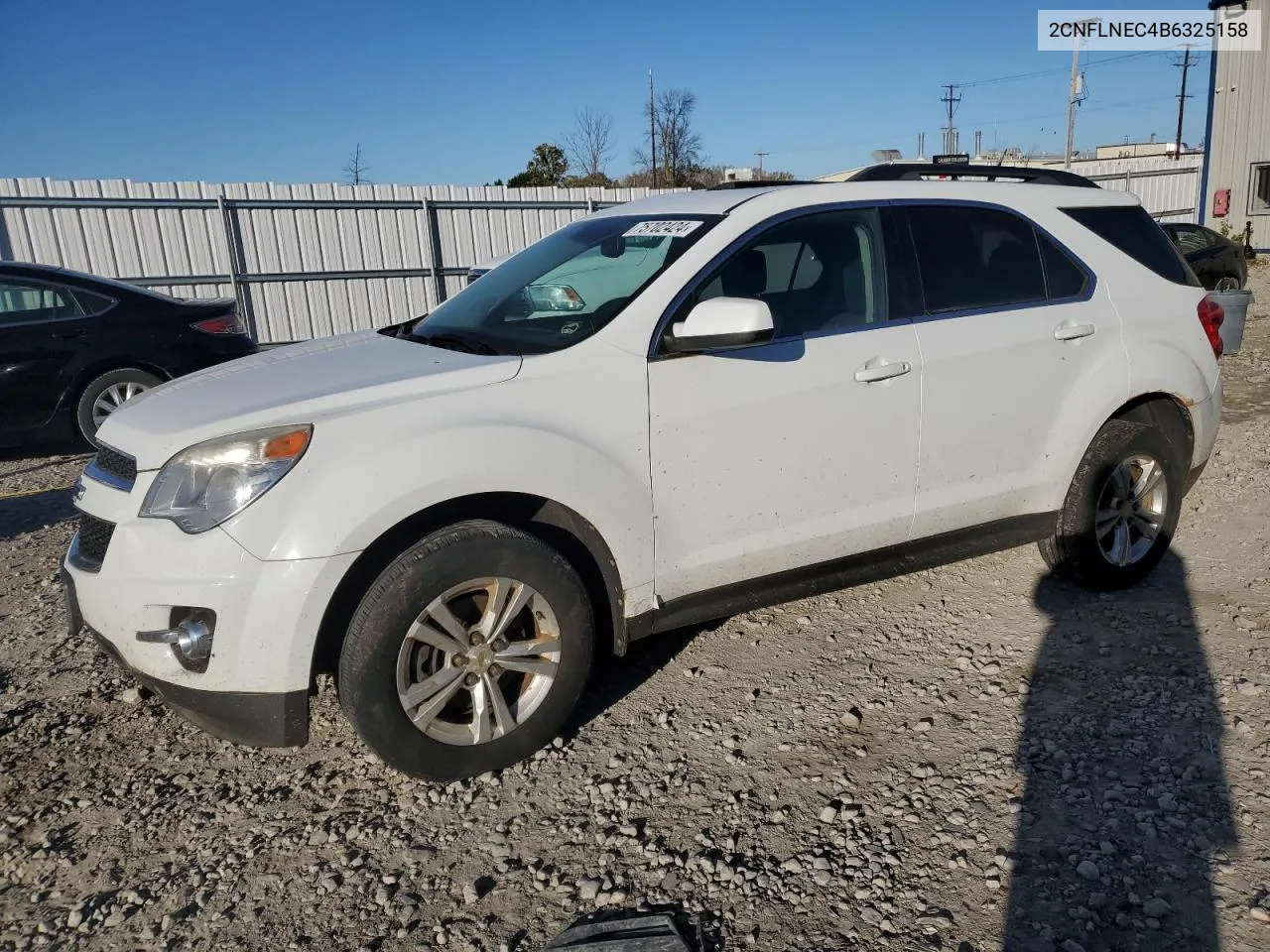 2011 Chevrolet Equinox Lt VIN: 2CNFLNEC4B6325158 Lot: 75702424