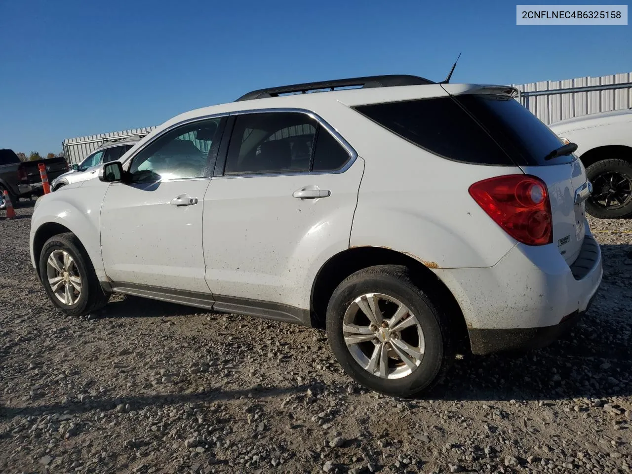 2CNFLNEC4B6325158 2011 Chevrolet Equinox Lt