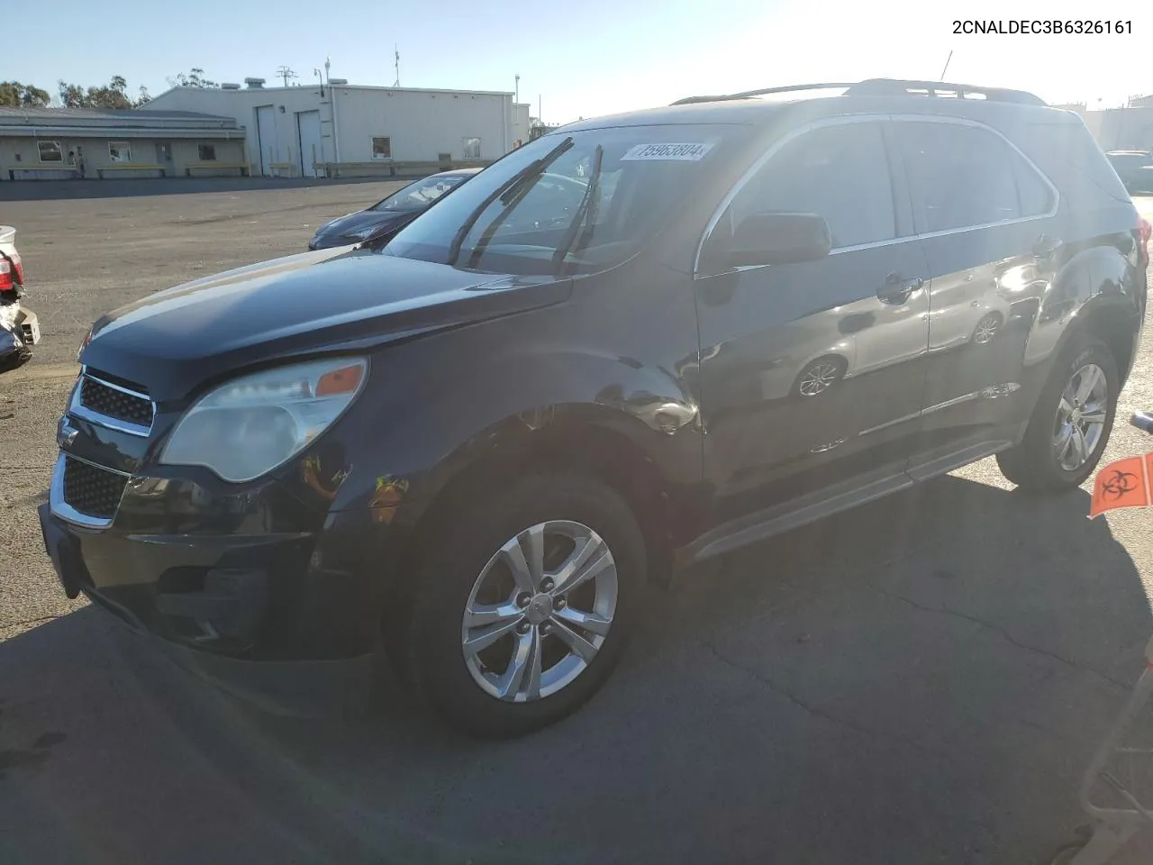 2011 Chevrolet Equinox Lt VIN: 2CNALDEC3B6326161 Lot: 75963804