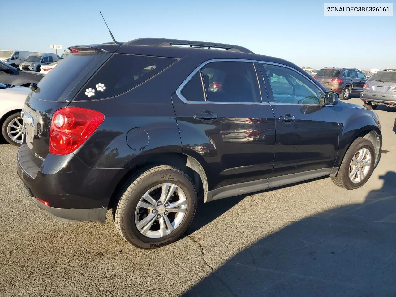 2011 Chevrolet Equinox Lt VIN: 2CNALDEC3B6326161 Lot: 75963804