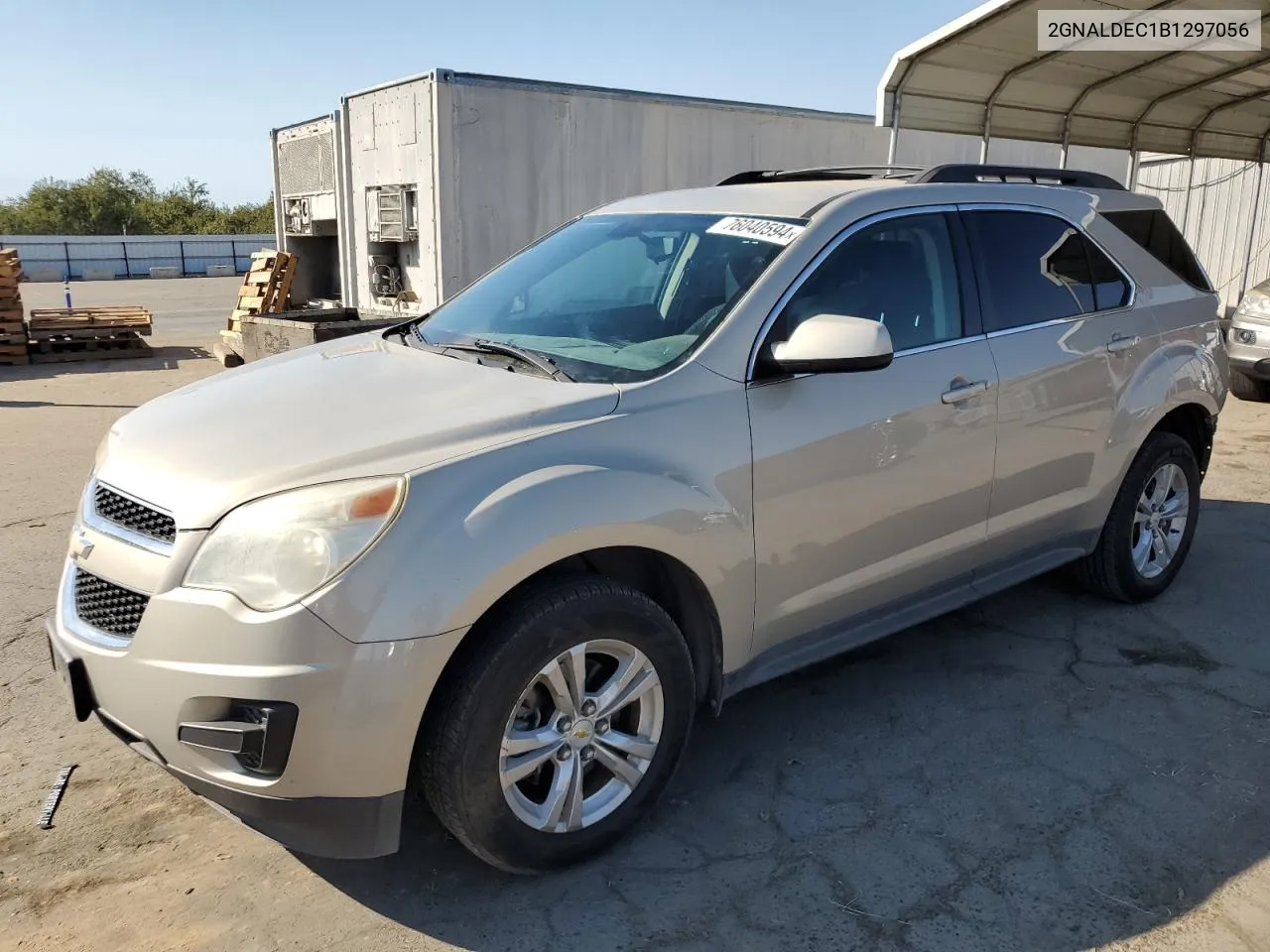 2011 Chevrolet Equinox Lt VIN: 2GNALDEC1B1297056 Lot: 76040594