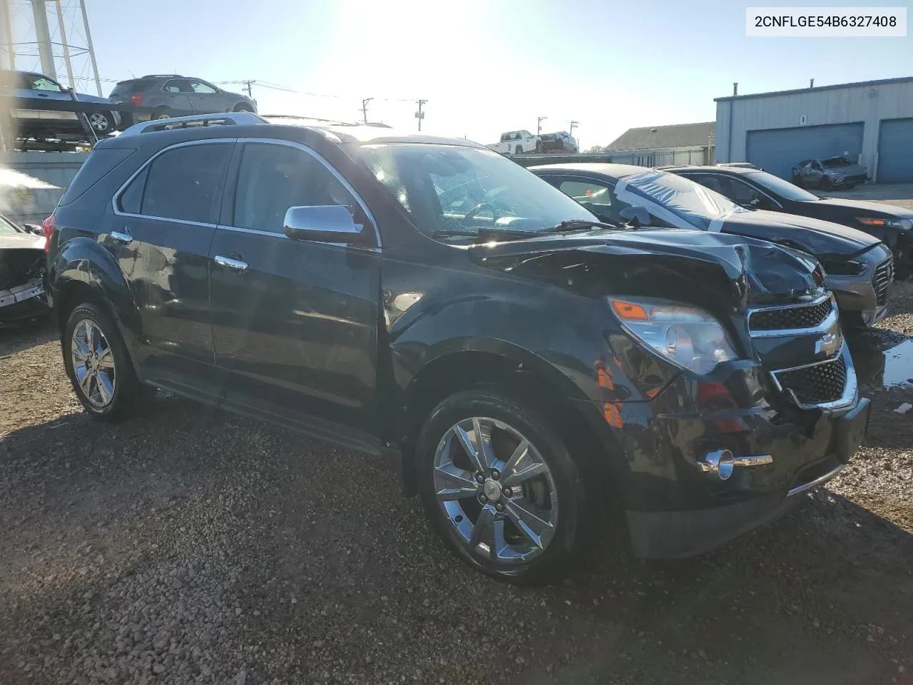 2011 Chevrolet Equinox Ltz VIN: 2CNFLGE54B6327408 Lot: 76276674