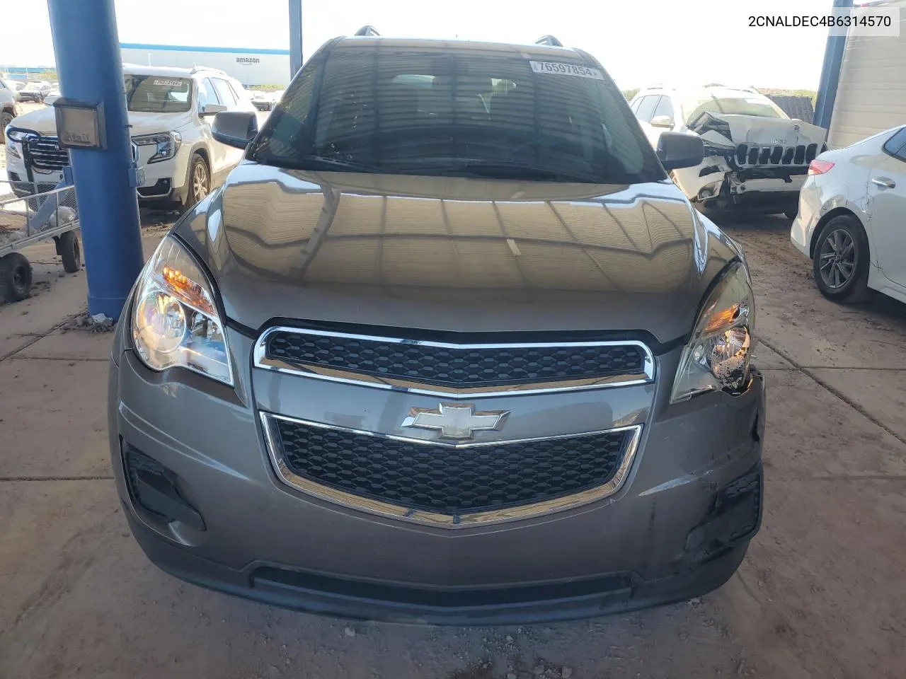 2CNALDEC4B6314570 2011 Chevrolet Equinox Lt