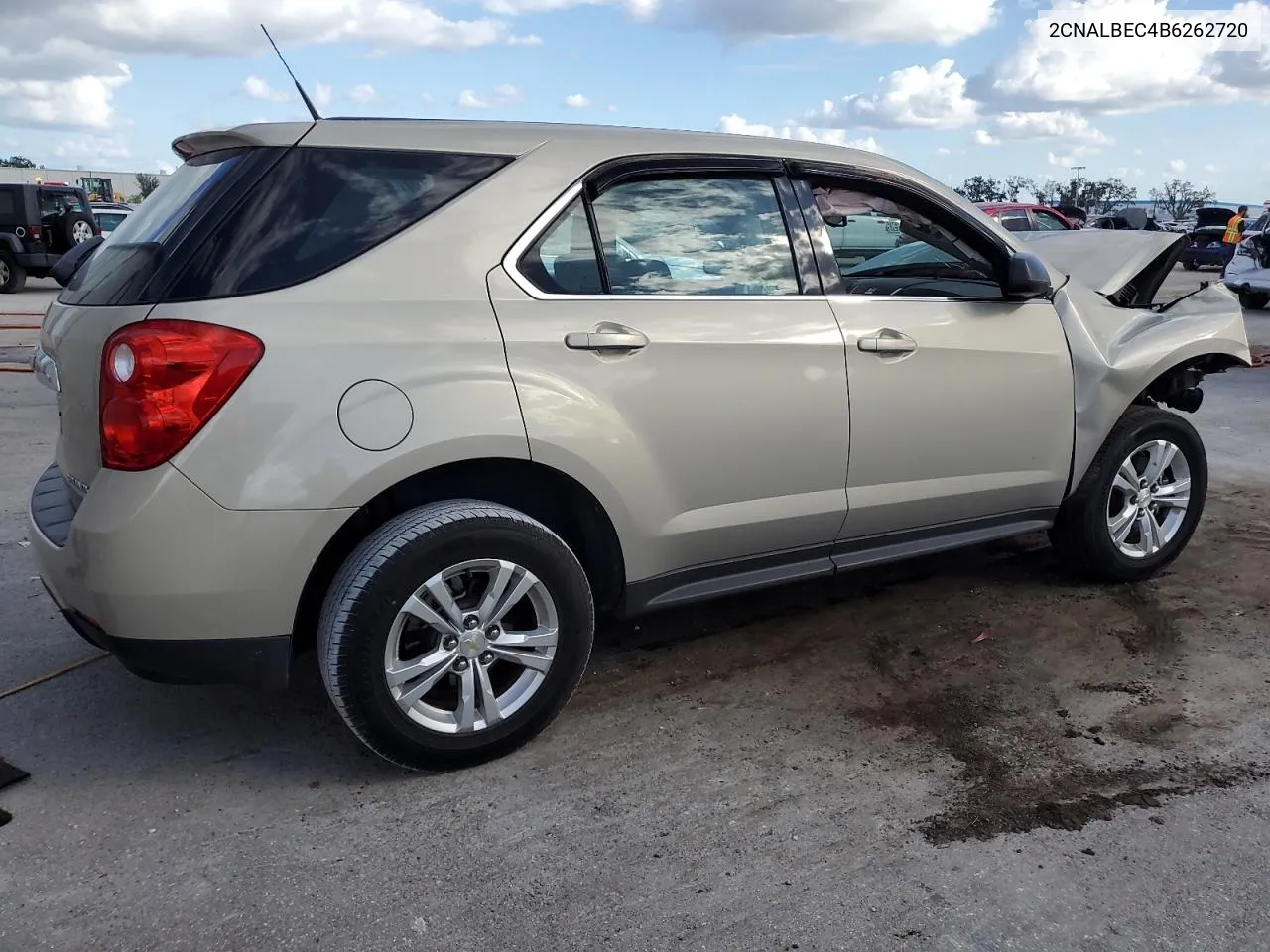 2011 Chevrolet Equinox Ls VIN: 2CNALBEC4B6262720 Lot: 76864274