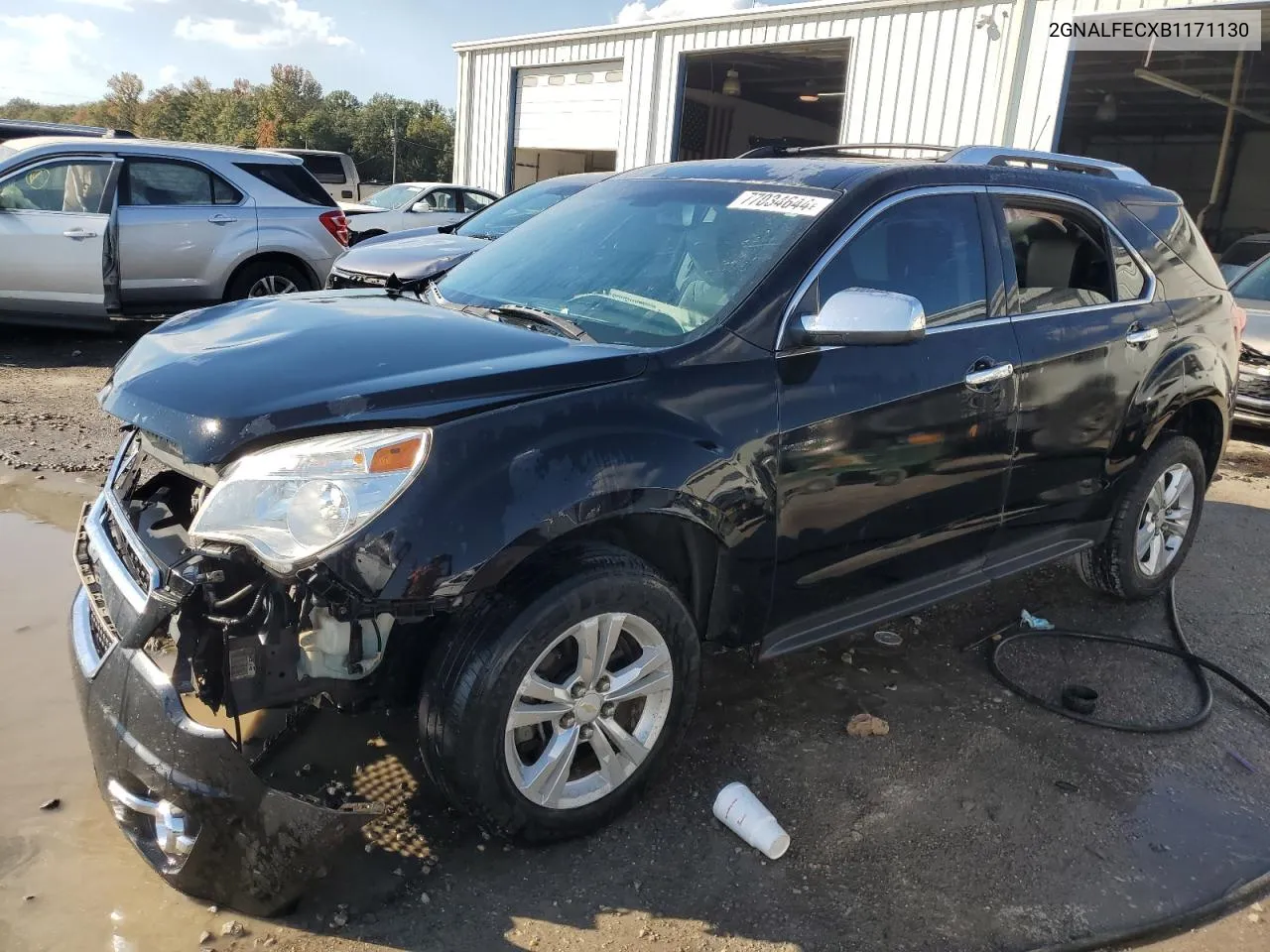 2011 Chevrolet Equinox Ltz VIN: 2GNALFECXB1171130 Lot: 77034644