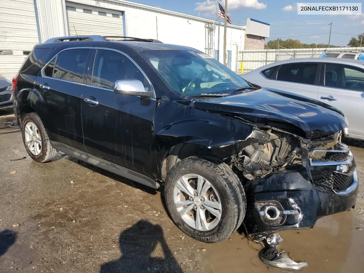 2011 Chevrolet Equinox Ltz VIN: 2GNALFECXB1171130 Lot: 77034644