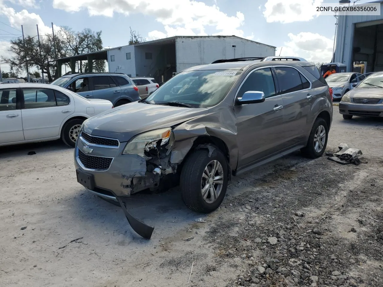 2011 Chevrolet Equinox Ltz VIN: 2CNFLGECXB6356006 Lot: 77221494