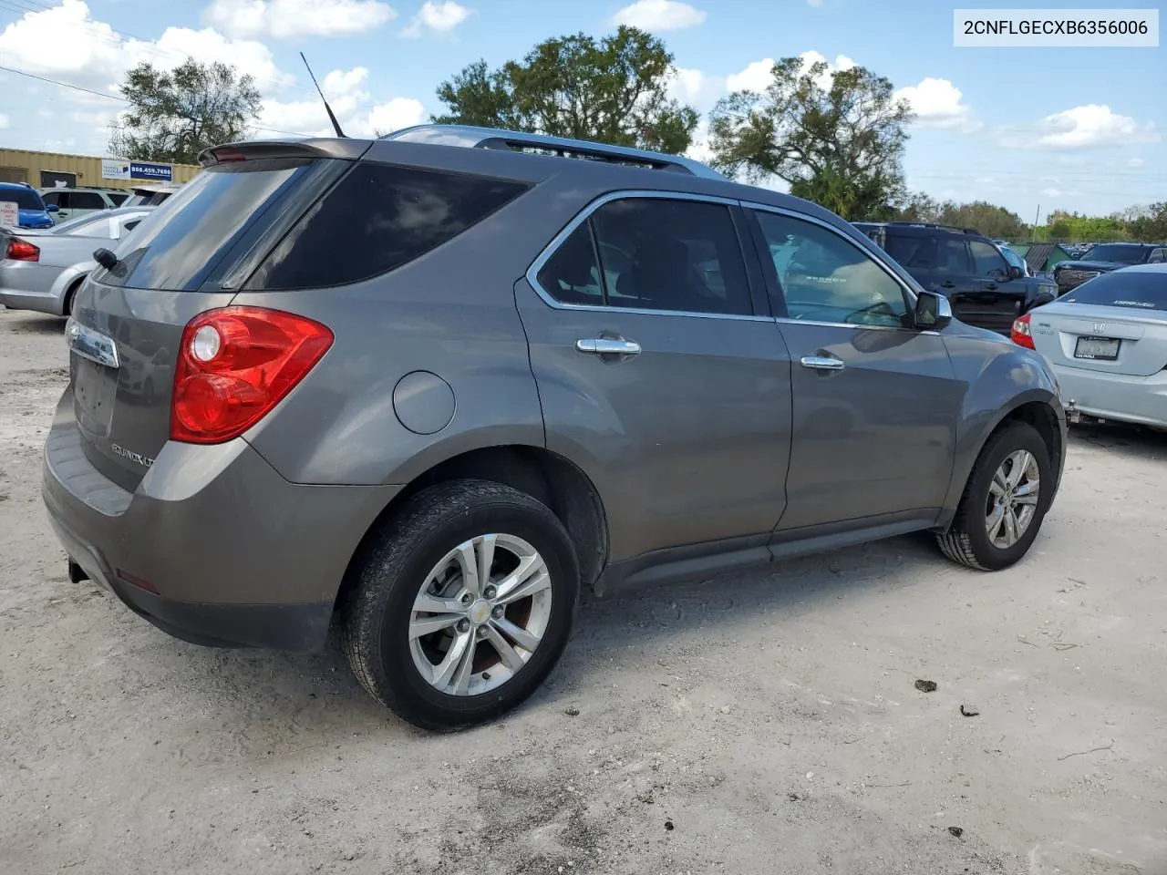 2011 Chevrolet Equinox Ltz VIN: 2CNFLGECXB6356006 Lot: 77221494