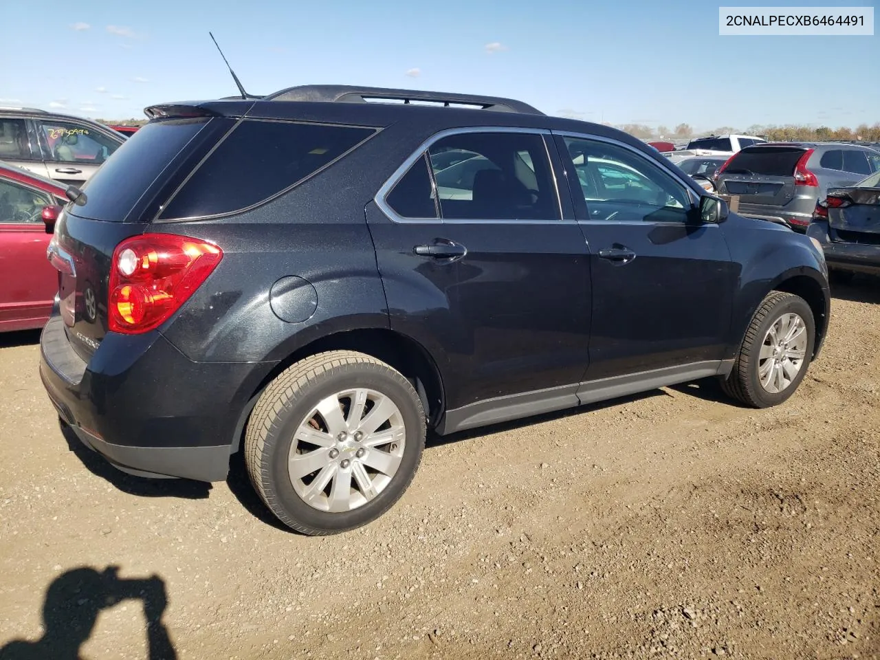 2CNALPECXB6464491 2011 Chevrolet Equinox Lt