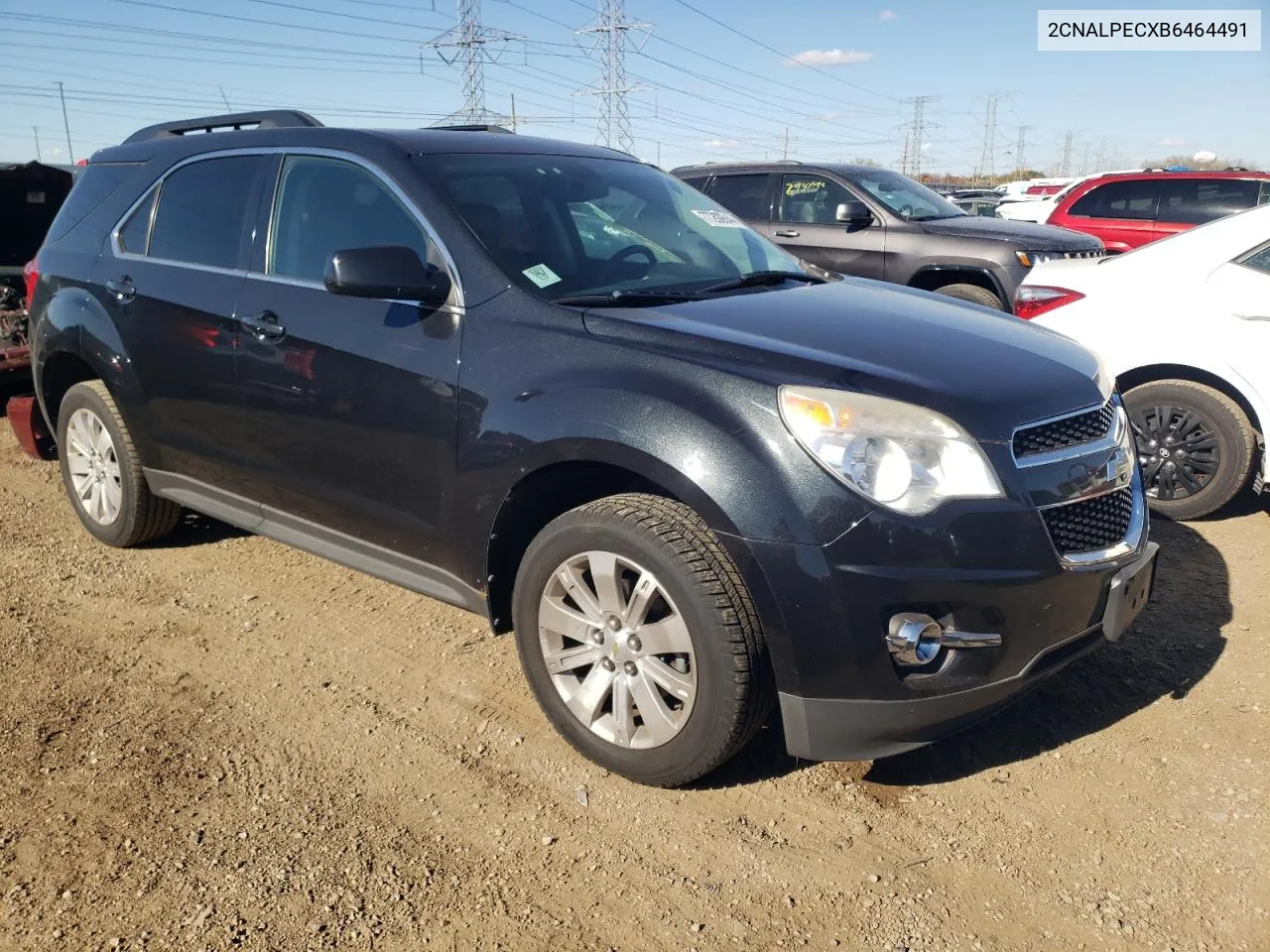 2CNALPECXB6464491 2011 Chevrolet Equinox Lt