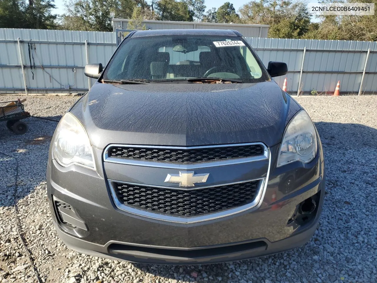 2011 Chevrolet Equinox Ls VIN: 2CNFLCEC0B6409451 Lot: 77626344