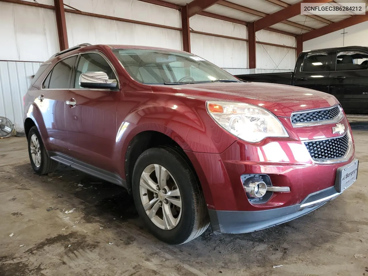 2011 Chevrolet Equinox Ltz VIN: 2CNFLGEC3B6284212 Lot: 77627594