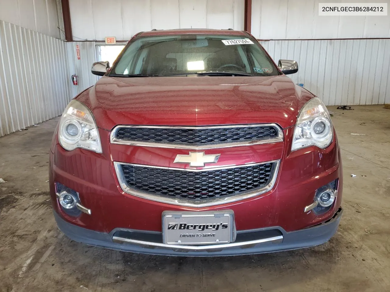 2011 Chevrolet Equinox Ltz VIN: 2CNFLGEC3B6284212 Lot: 77627594