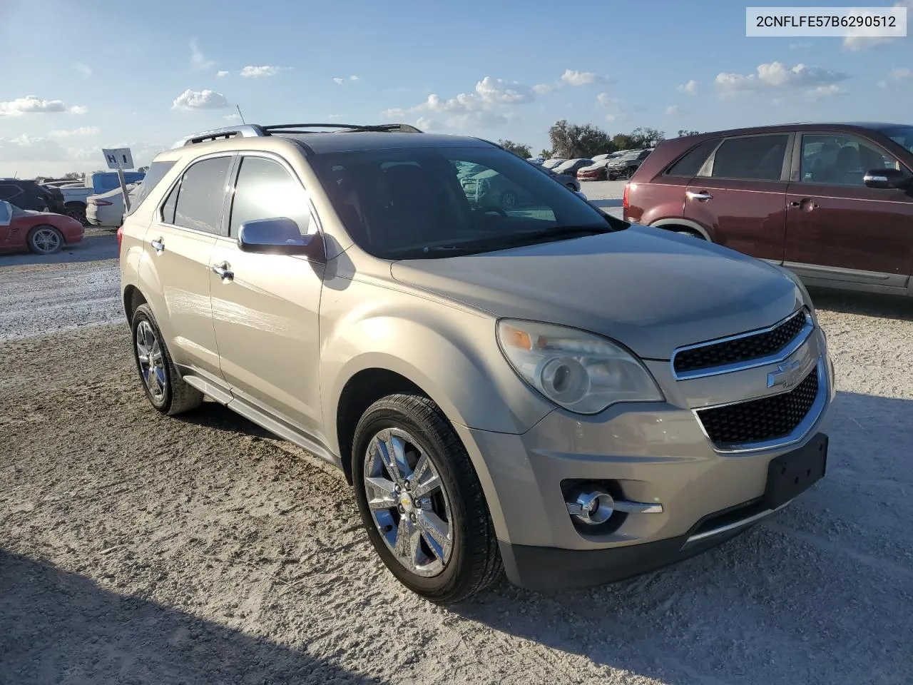 2011 Chevrolet Equinox Ltz VIN: 2CNFLFE57B6290512 Lot: 77740774