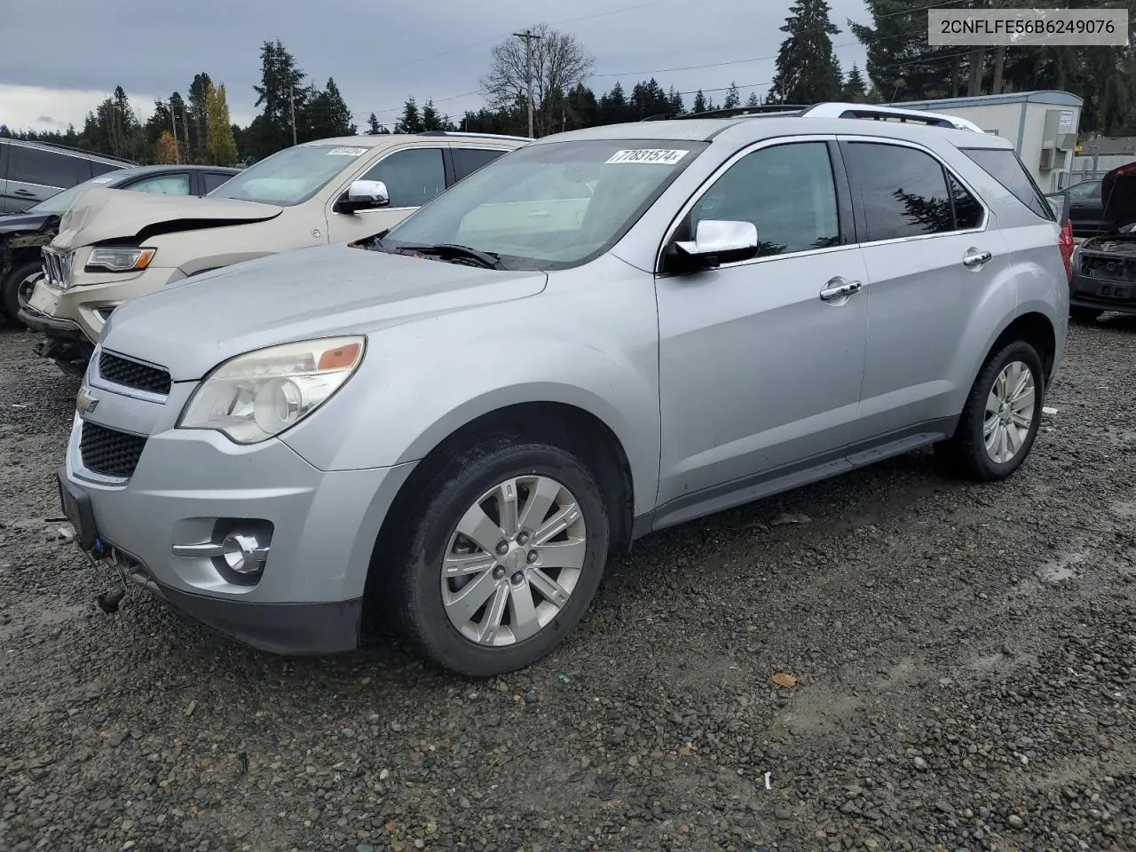 2011 Chevrolet Equinox Ltz VIN: 2CNFLFE56B6249076 Lot: 77831574