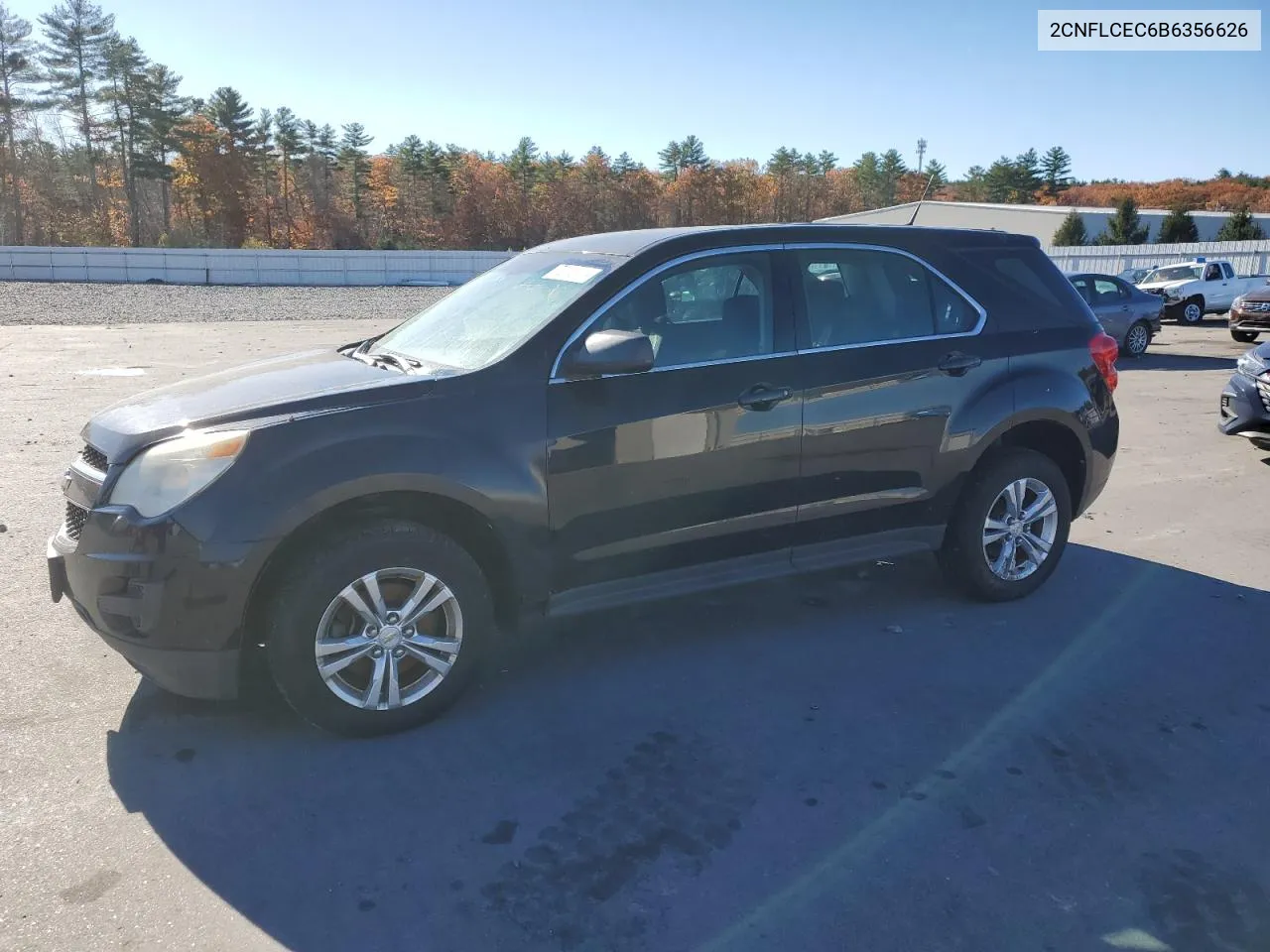 2CNFLCEC6B6356626 2011 Chevrolet Equinox Ls