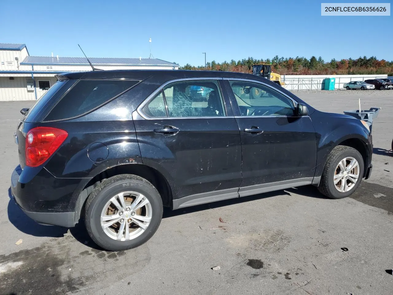 2011 Chevrolet Equinox Ls VIN: 2CNFLCEC6B6356626 Lot: 78039724