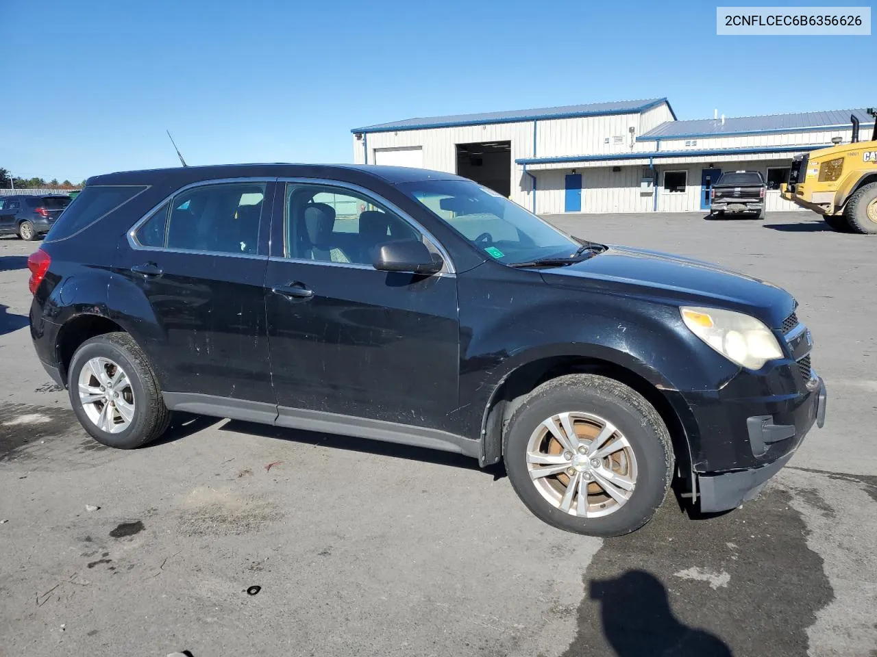 2011 Chevrolet Equinox Ls VIN: 2CNFLCEC6B6356626 Lot: 78039724