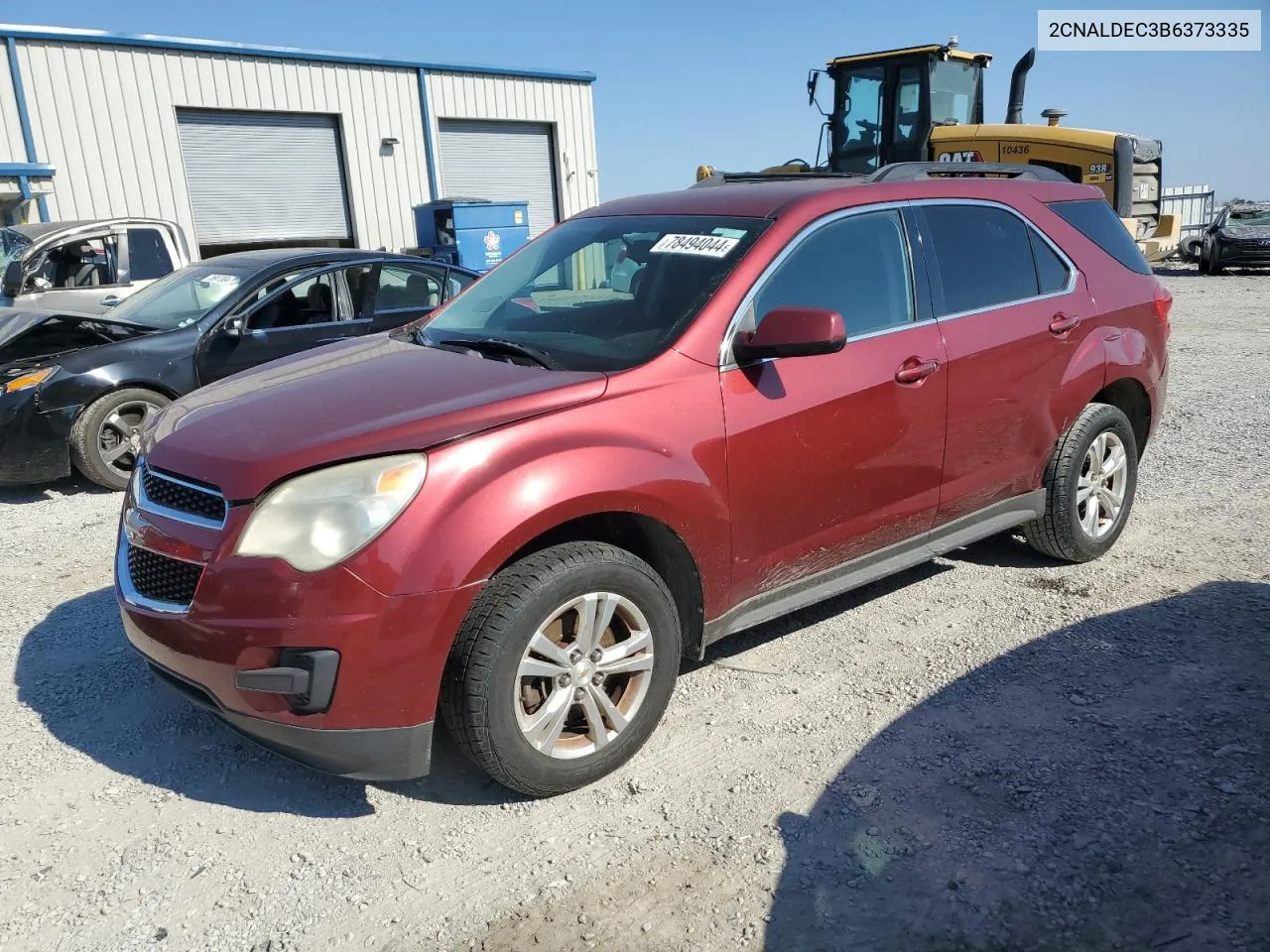 2011 Chevrolet Equinox Lt VIN: 2CNALDEC3B6373335 Lot: 78494044