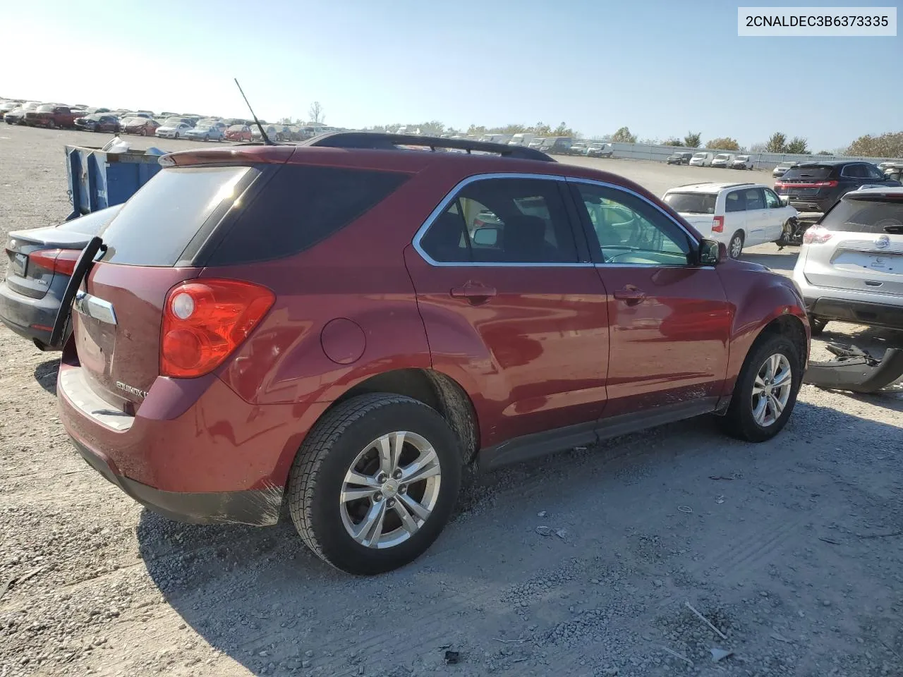 2011 Chevrolet Equinox Lt VIN: 2CNALDEC3B6373335 Lot: 78494044