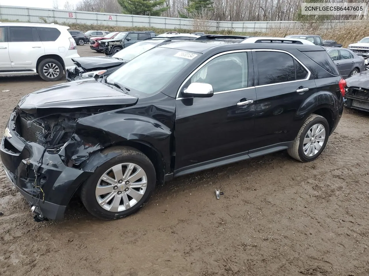 2011 Chevrolet Equinox Ltz VIN: 2CNFLGEC5B6447605 Lot: 78630134