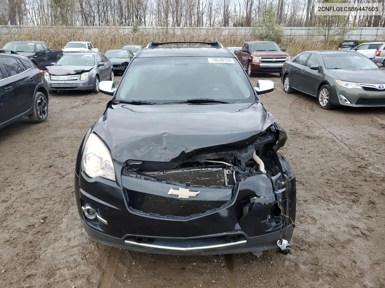 2011 Chevrolet Equinox Ltz VIN: 2CNFLGEC5B6447605 Lot: 78630134