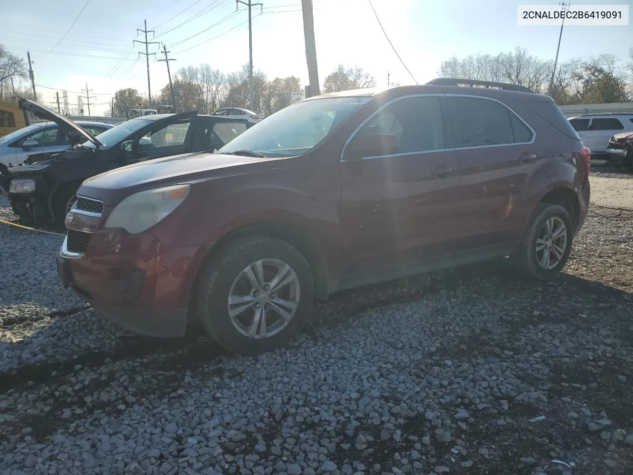 2011 Chevrolet Equinox Lt VIN: 2CNALDEC2B6419091 Lot: 78638444