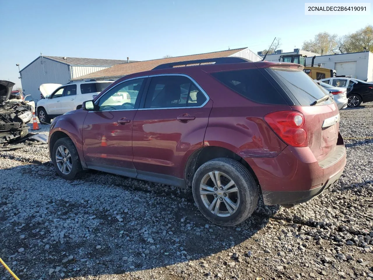 2011 Chevrolet Equinox Lt VIN: 2CNALDEC2B6419091 Lot: 78638444