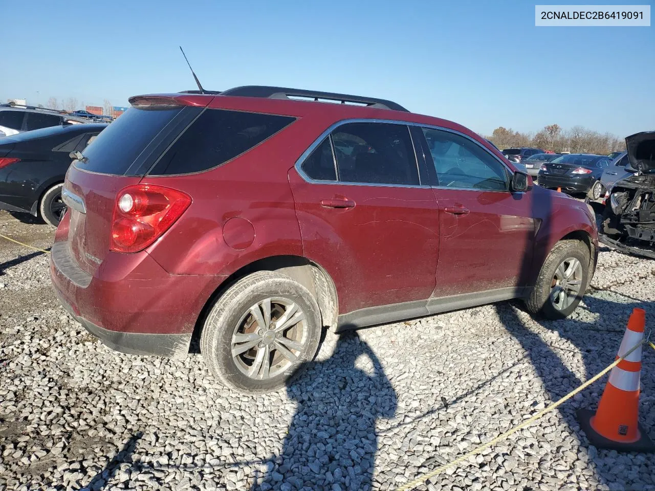 2011 Chevrolet Equinox Lt VIN: 2CNALDEC2B6419091 Lot: 78638444