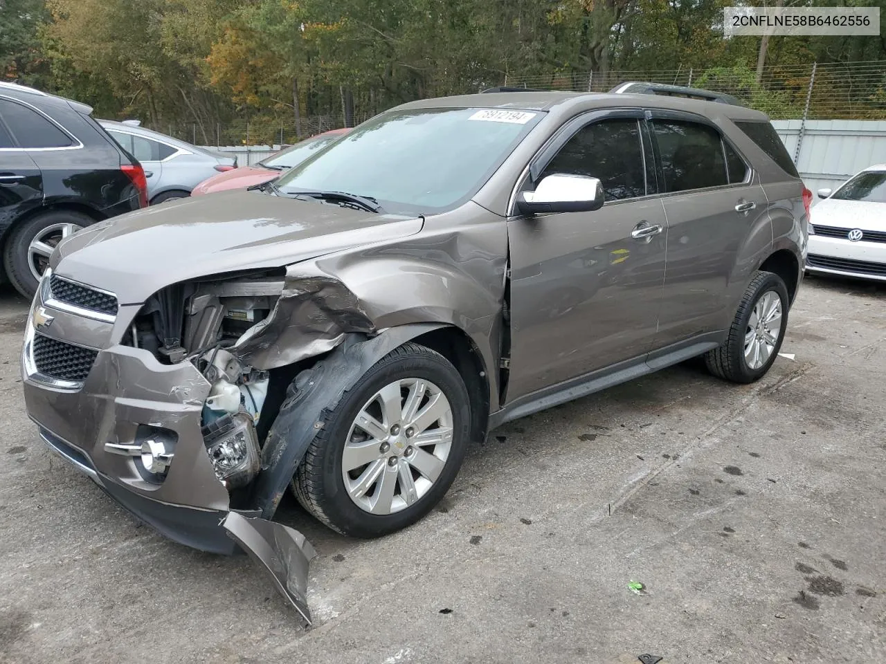 2011 Chevrolet Equinox Lt VIN: 2CNFLNE58B6462556 Lot: 78912194