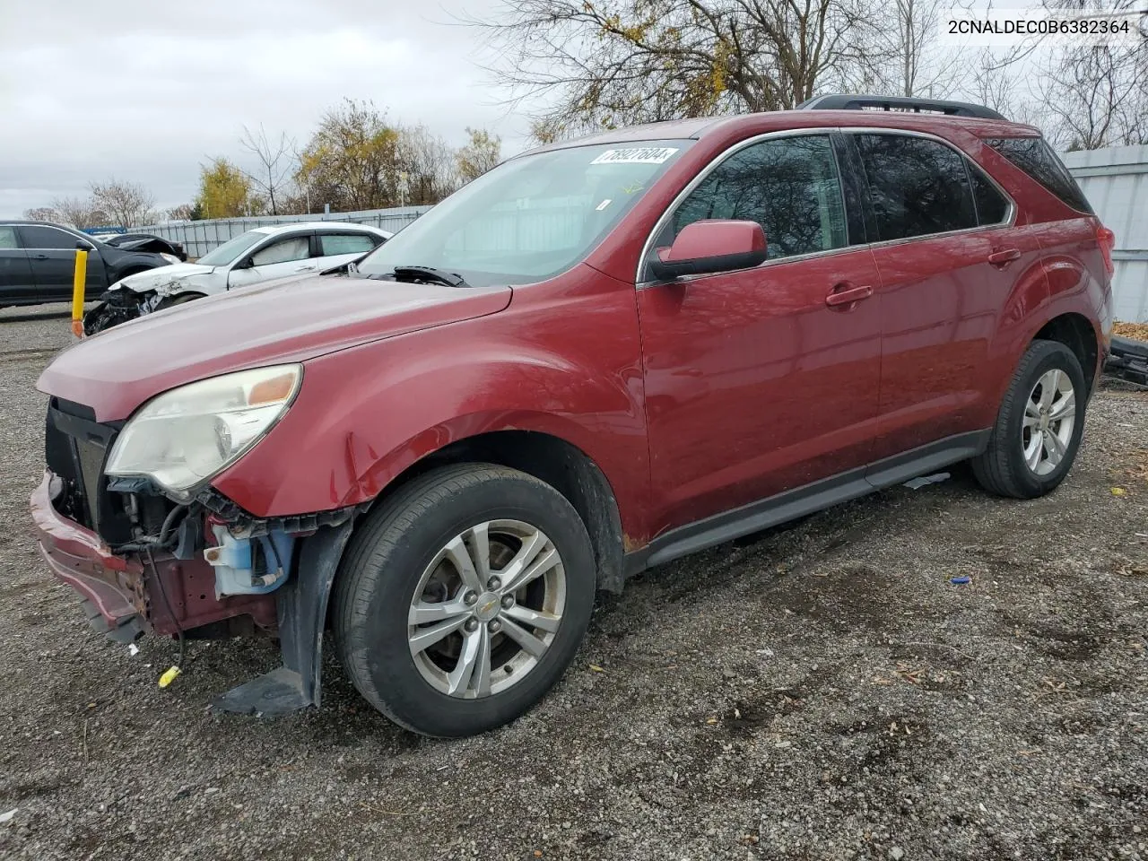 2011 Chevrolet Equinox Lt VIN: 2CNALDEC0B6382364 Lot: 78927604