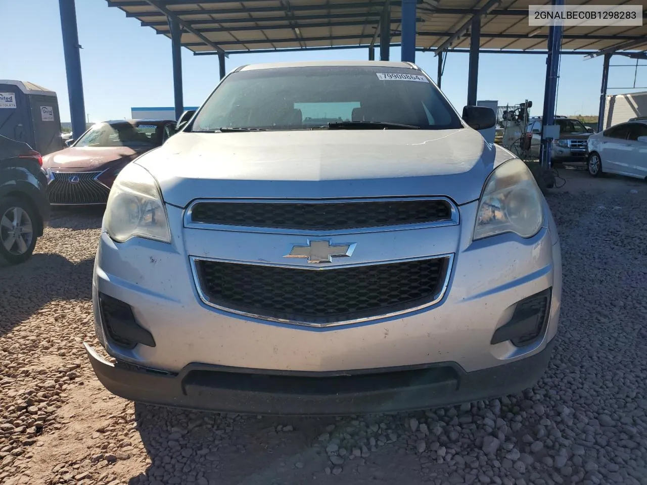 2011 Chevrolet Equinox Ls VIN: 2GNALBEC0B1298283 Lot: 79900864